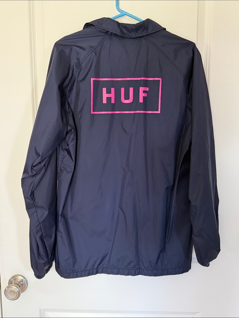 Huf worldwide windbreaker jacket, medium